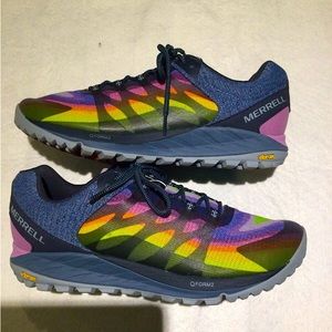 Colorful Merrill hiking shoes to get you going!